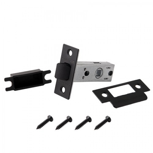 Защелка м/к INERTA CX 002 P BL (черный, пластик)