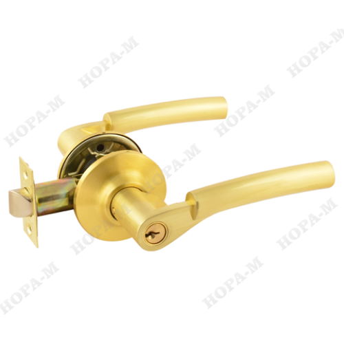 Защелка Нора-М АА-01 (мат.зол.) ключ/фикс.