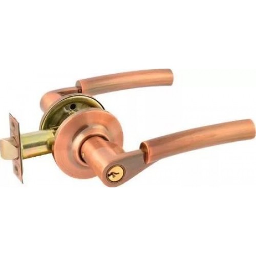 Защелка Нора-М АА-01 (стар.медь)( ключ/фикс.)NEW