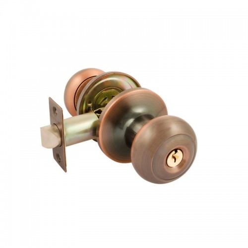 Защелка Нора-М Н-01(стар.медь) (ключ/фикс.) NEW