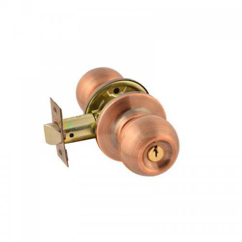 Защелка Нора-М ЗШ-01 (стар.медь) (ключ/фикс.) NEW