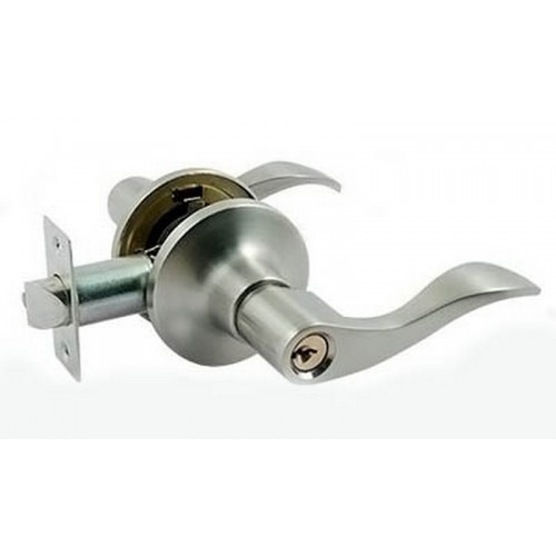 Защелка Нора-М ЗВ1-01-Э (хром) (ключ/фикс.)