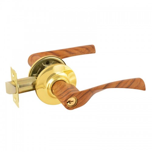 Защелка Нора-М ЗВ2-01 (тем.дер/золото) 