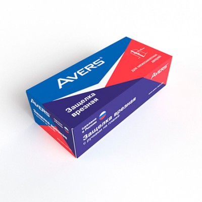 Защелка с фиксацией Avers ЗЩ1Д-2-6 (медь)