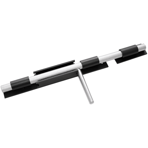 Засов ДОБРЫНЯ 450 мм (черный)