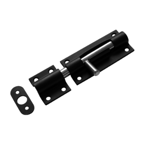 Засов дверной Домарт ЗД-170 (черный)