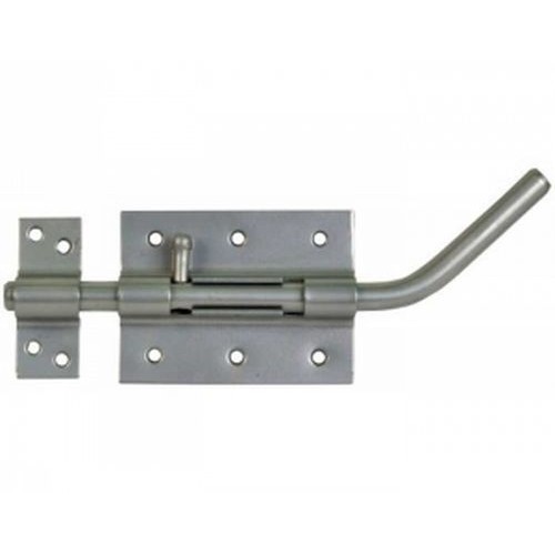 Засов гаражный Домарт ЗГ-100 (хром)