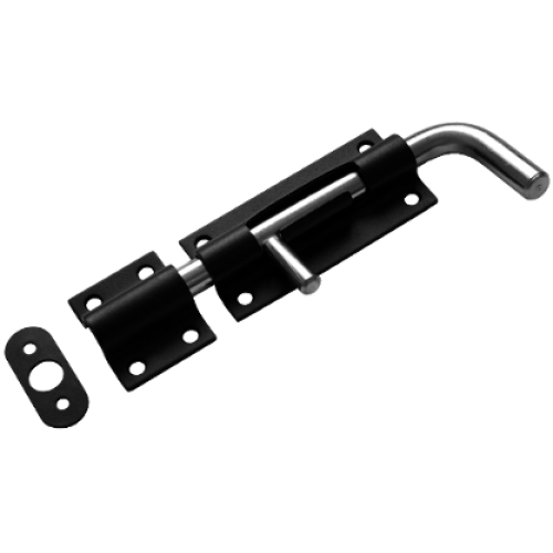 Засов гаражный Домарт ЗГ-200 (черный)