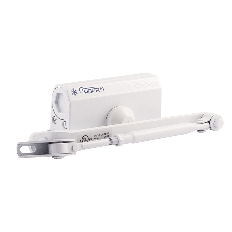 Доводчик НОРА-М №2s F (до 50кг) (белый) морозостойкий