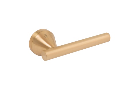 Дверная ручка Fantom "Агата" золото матовое FM 117-30 22K SATIN