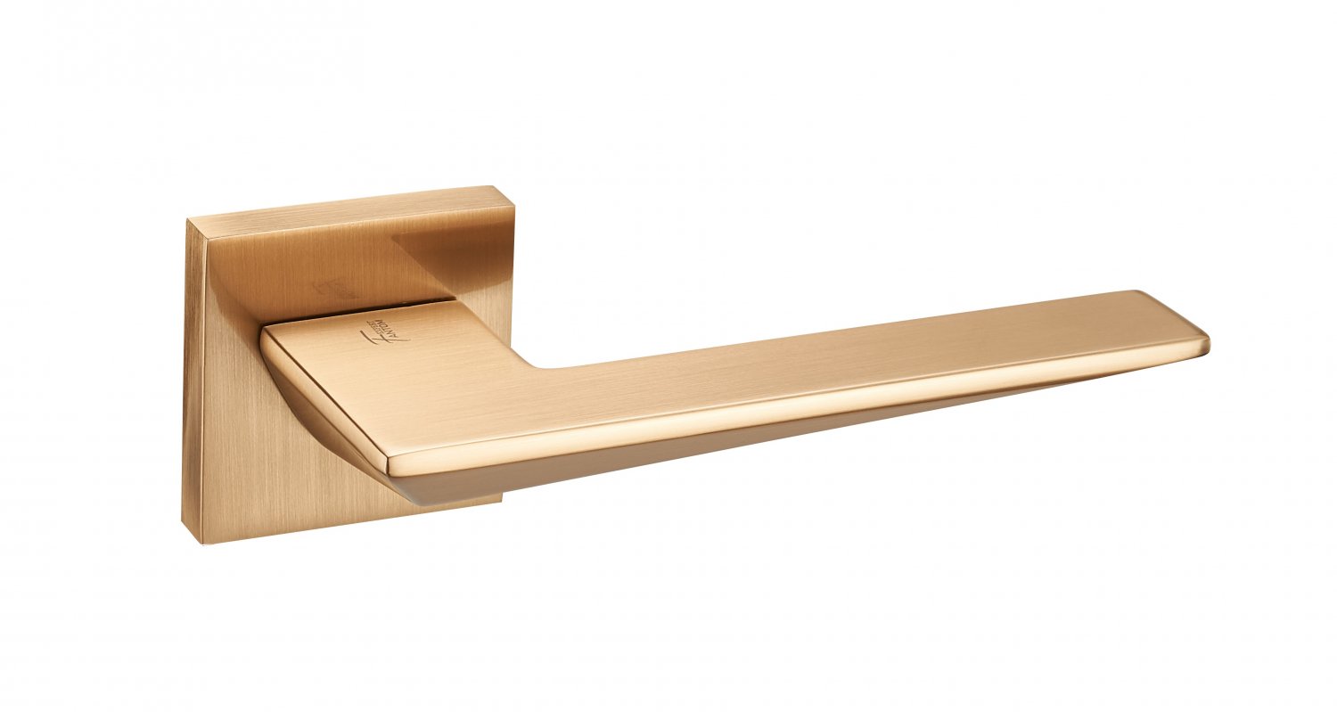 Дверная ручка Fantom "Джина" золото матовое FM 114-50 22K SATIN