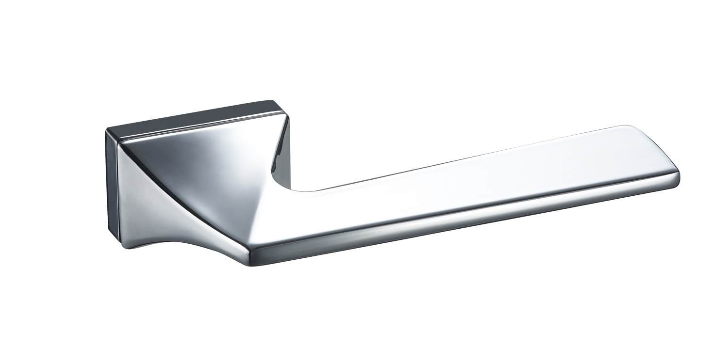 Дверная ручка Fantom "Грация" хром блестящий FM 113-60 CP