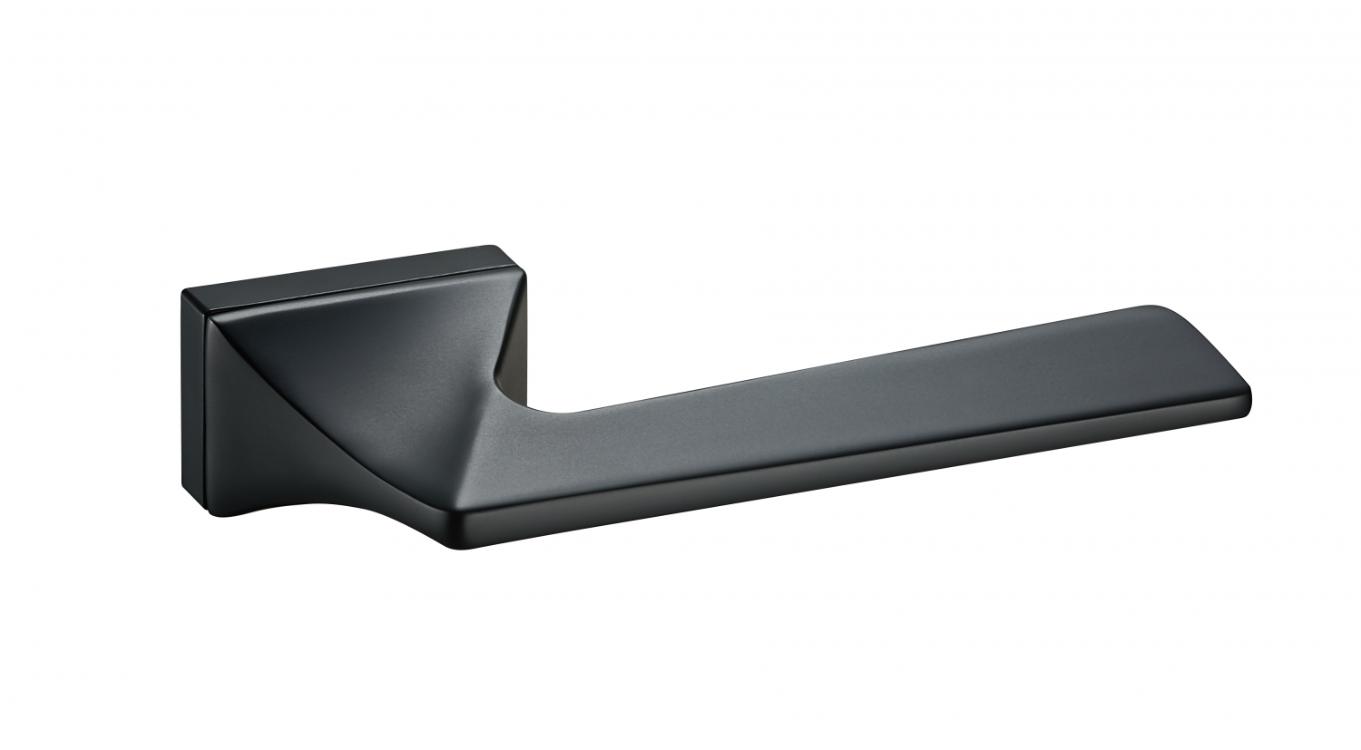 Дверная ручка Fantom "Грация" матовый черный FM 113-60 MB