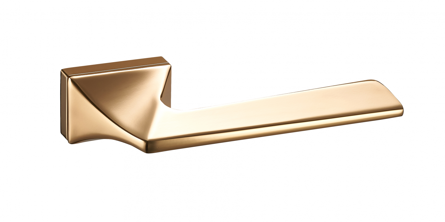 Дверная ручка Fantom "Грация" золото блестящее FM 113-60 22K