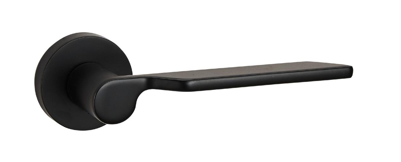 Дверная ручка Fantom "Кассандра" матовый Черный FM 106-30 MB