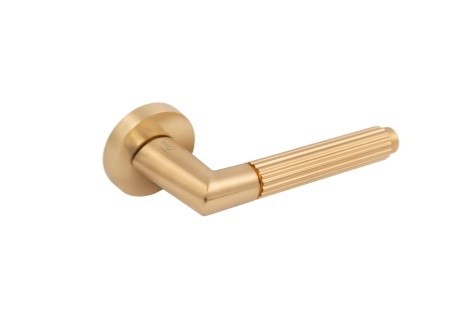 Дверная ручка Fantom "Лина",золото мат.FM 118-30 22K SATIN