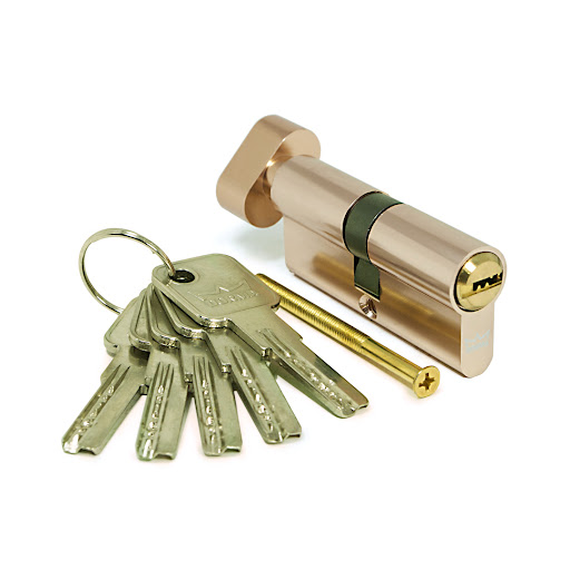 Евроцилиндр с вертушкой DORMA CBR-1 80 (40*40В) латунь BP