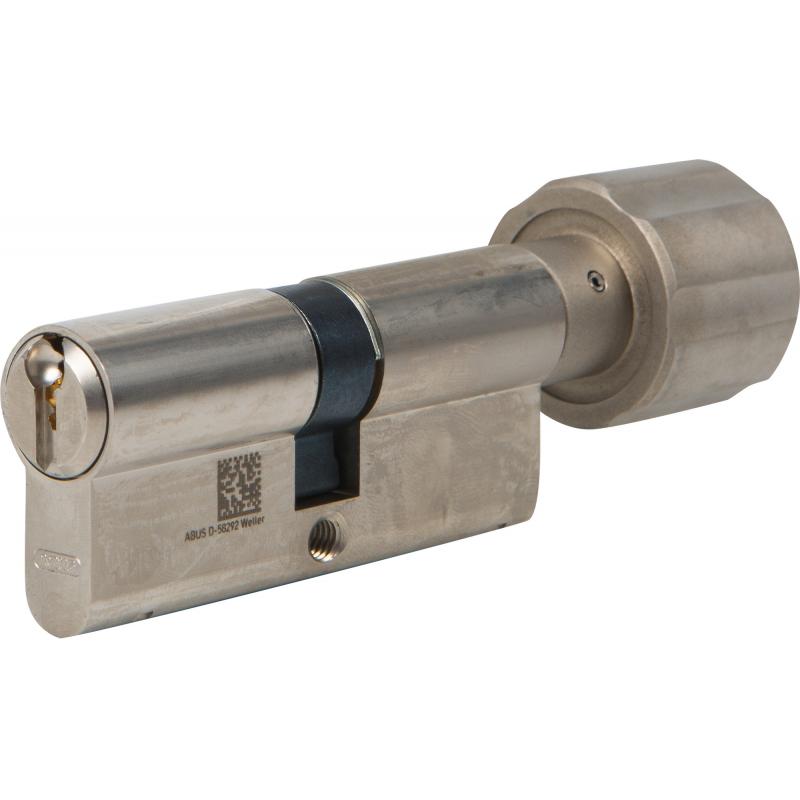Европрофильный цилиндр ABUS Standard.ключ/вертушка,40,5-40,5 (81 мм) NI (S)