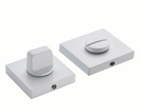 Фиксатор сантехнический Fantom квадратный WC-50 MWH (матовый белый)