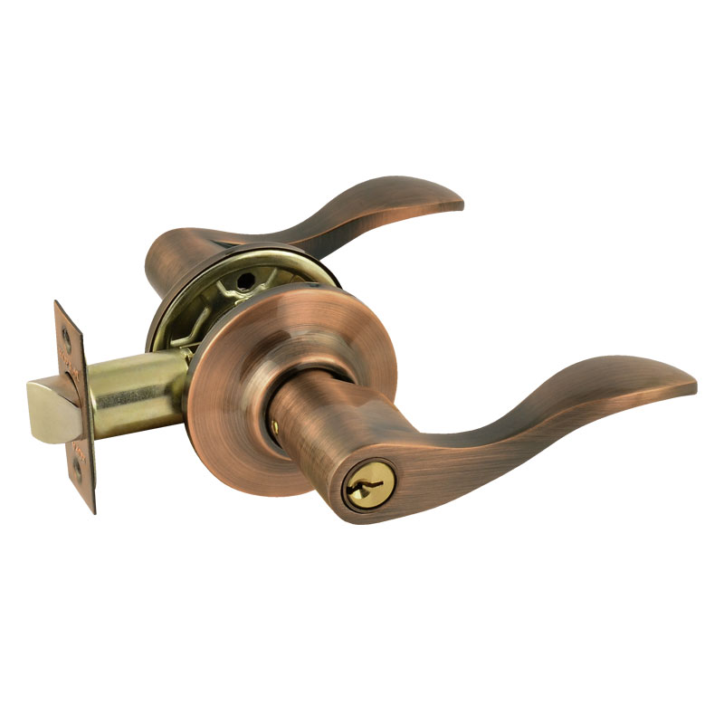 ISPARUS ЗВ1-01(стар.медь) Защелка м/к (ключ/фикс.)