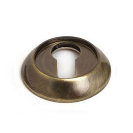 Комплект накладок на евроцилиндр РОССА-ET-Q1 (Бронза) (распродажа)