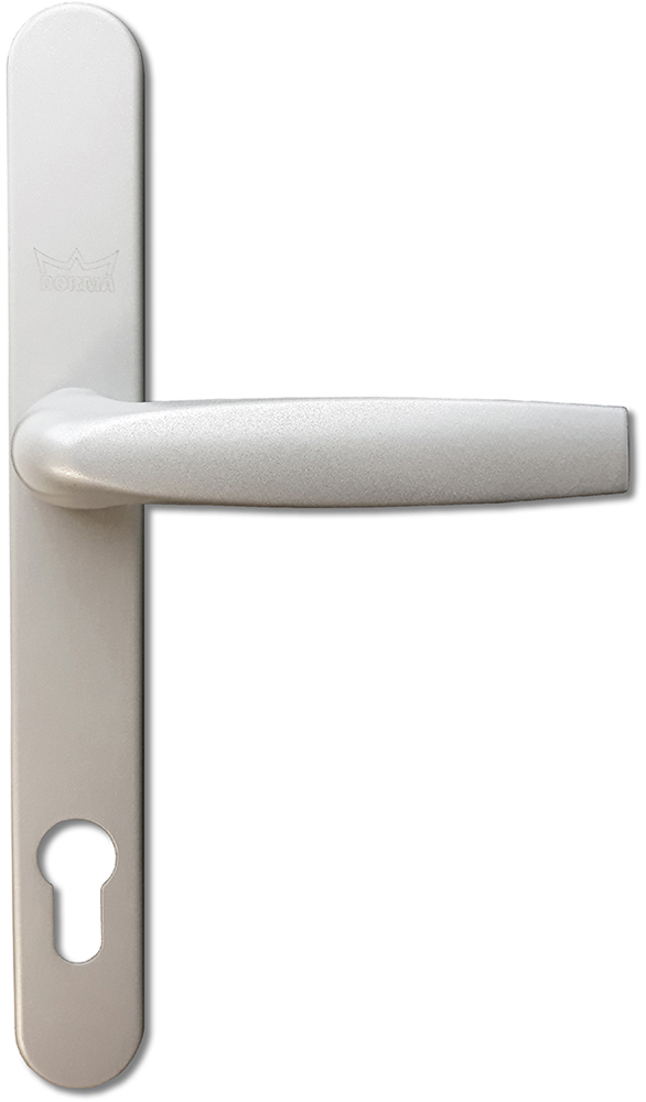 Комплект ручек BREMEN 85/30 межосевое 85 мм, на толщину двери 38-80 мм, серый RAL 9006