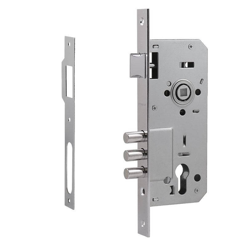 Корпус замка НОРА-М КЗВР-101 (85мм) (хром)