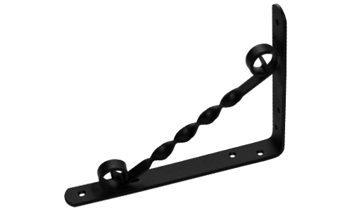 Кронштейн фигурный Домарт 200*150 (хром)