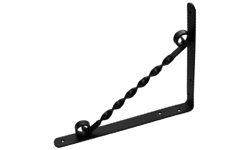 Кронштейн фигурный Домарт 250*200 (хром)