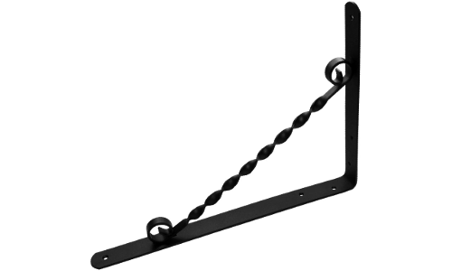 Кронштейн фигурный Домарт 350*250 (хром)