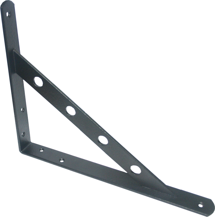 Кронштейн усиленный 300*225 пол. черный (10)