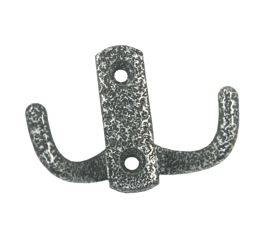 Крючок-вешалка Кунгур № 10/1 пол.серебро (100)																							