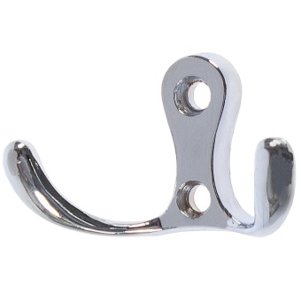 Крючок-вешалка Кунгур № 15 полимер хром (100)