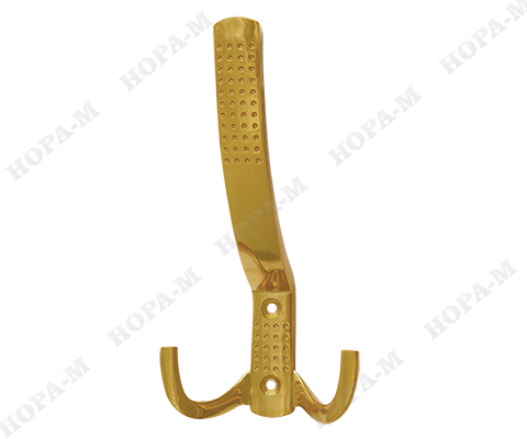 Крючок-вешалка Нора-М №11 3-х рож. (золото)