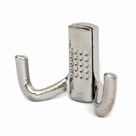 Крючок-вешалка со скрытым креплением КВС-2 (под хром) (распродажа)