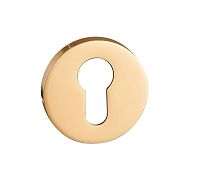 Накладка на цилиндр Fantom круглая CYL-30 22K (золото блестящее)