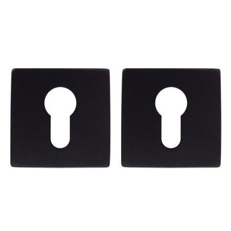 Накладки цилиндровые Apecs LOFT DP-C-77-INOX-BLM