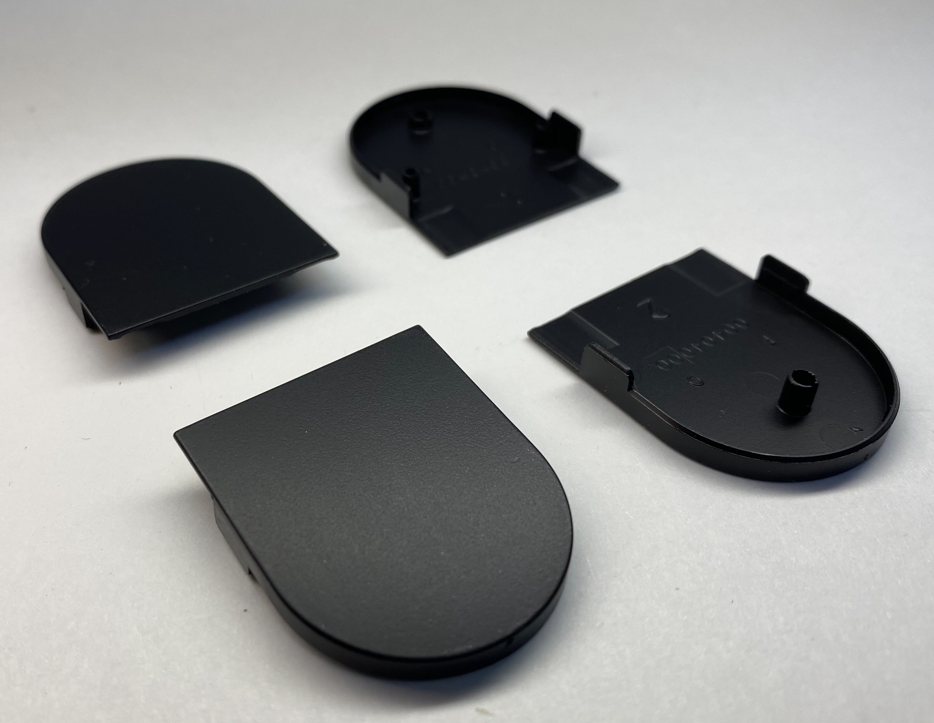 Накладки на скрытую петлю Eclipse 3.0 (черный матовый)