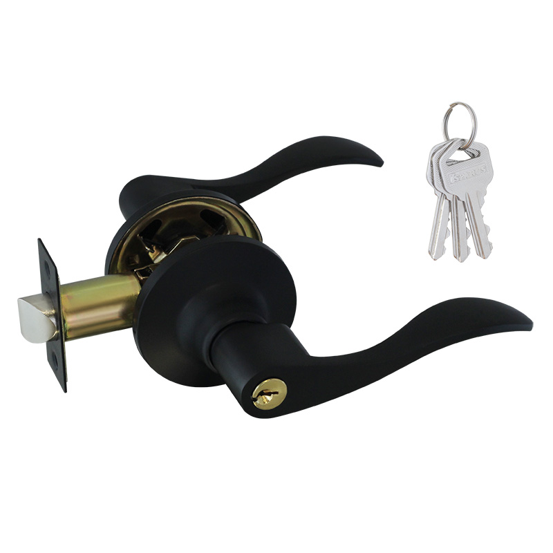 НОРА-М ЗВ1-01 ISPARUS (черный) Защелка м/к (ключ/фикс.)