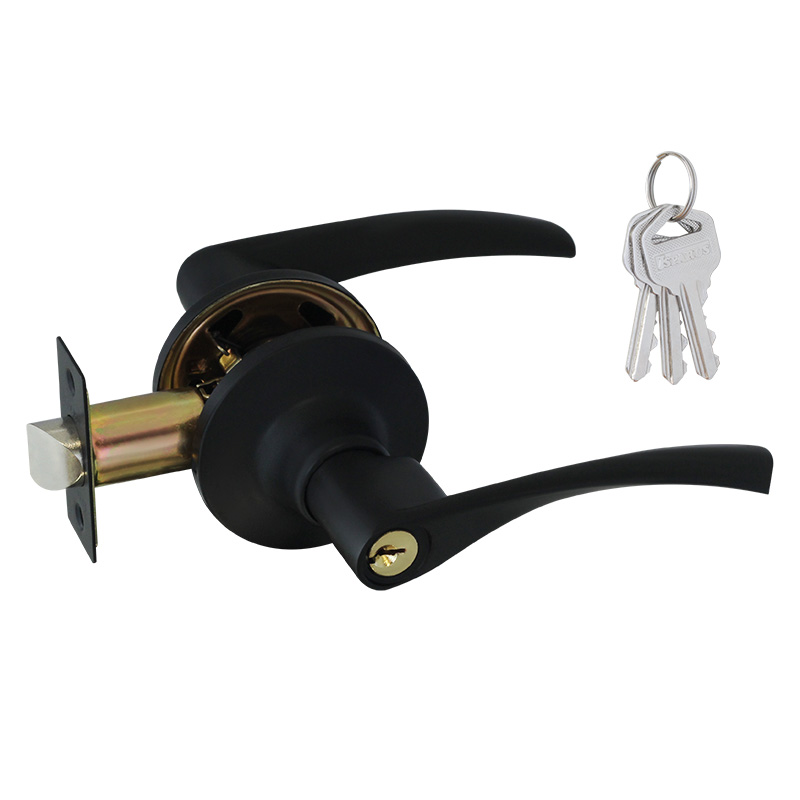 НОРА-М ЗВ2-01 ISPARUS (черный) Защелка м/к (ключ/фикс.)