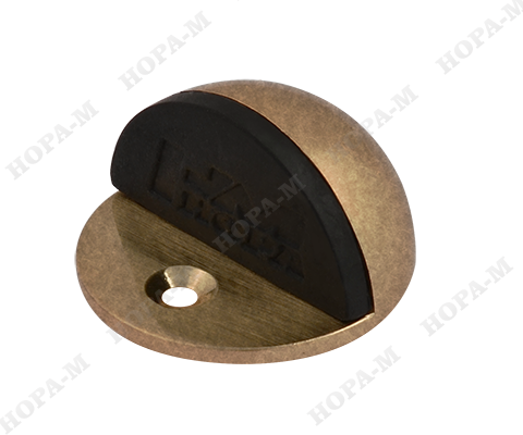 Ограничитель дверной НОРА-М 100 AC (старая медь)