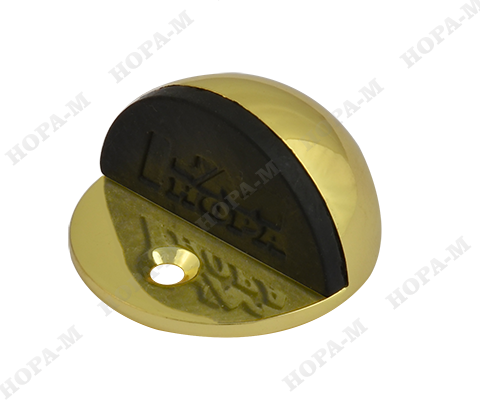 Ограничитель дверной НОРА-М 100 PB (золото) 