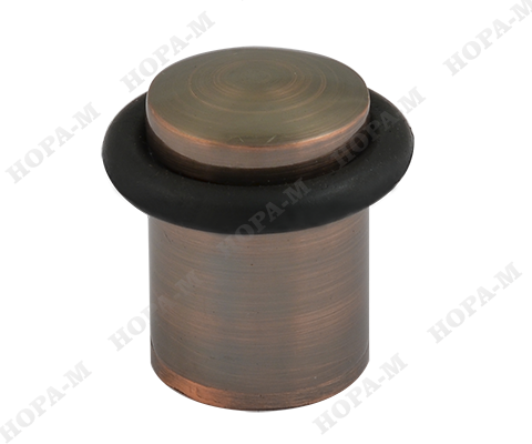 Ограничитель дверной НОРА-М 101 АС (старая медь)