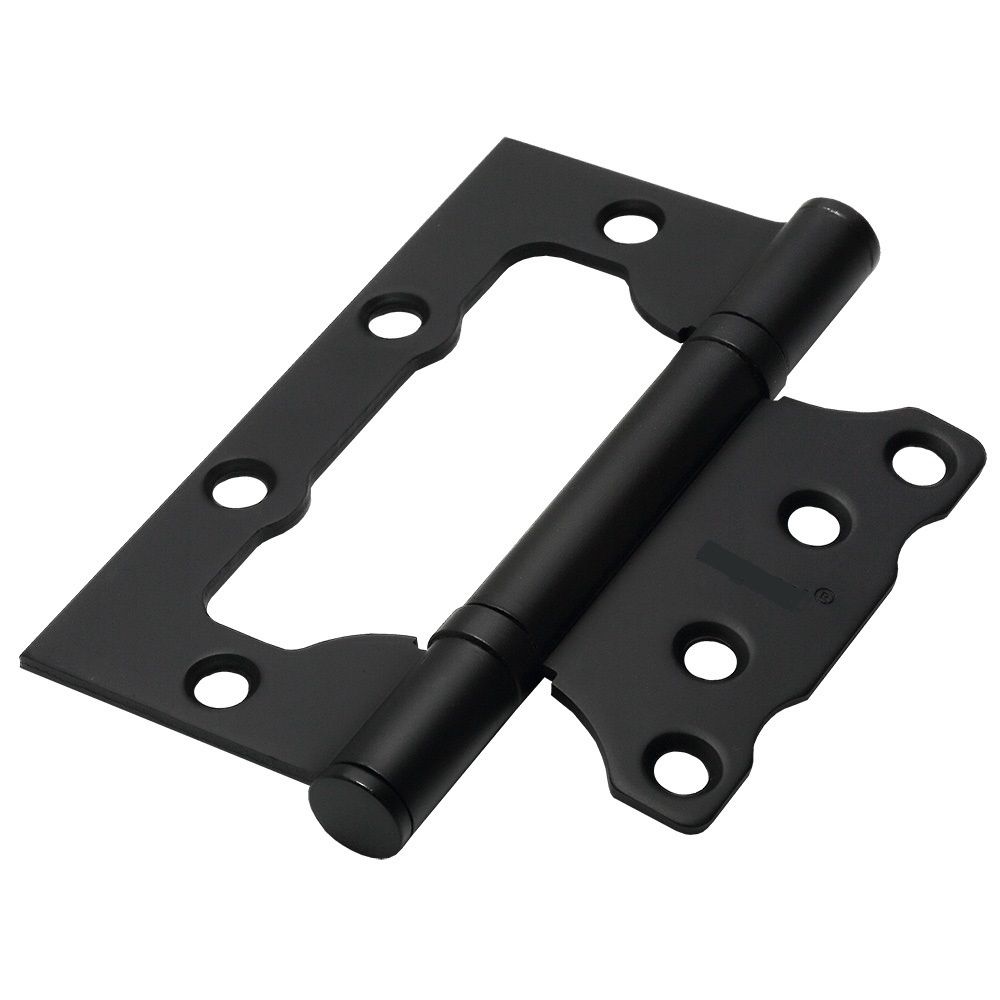 Петля без врезки "Vantage" 100*75*2,5 2BB-BL (Черные)											