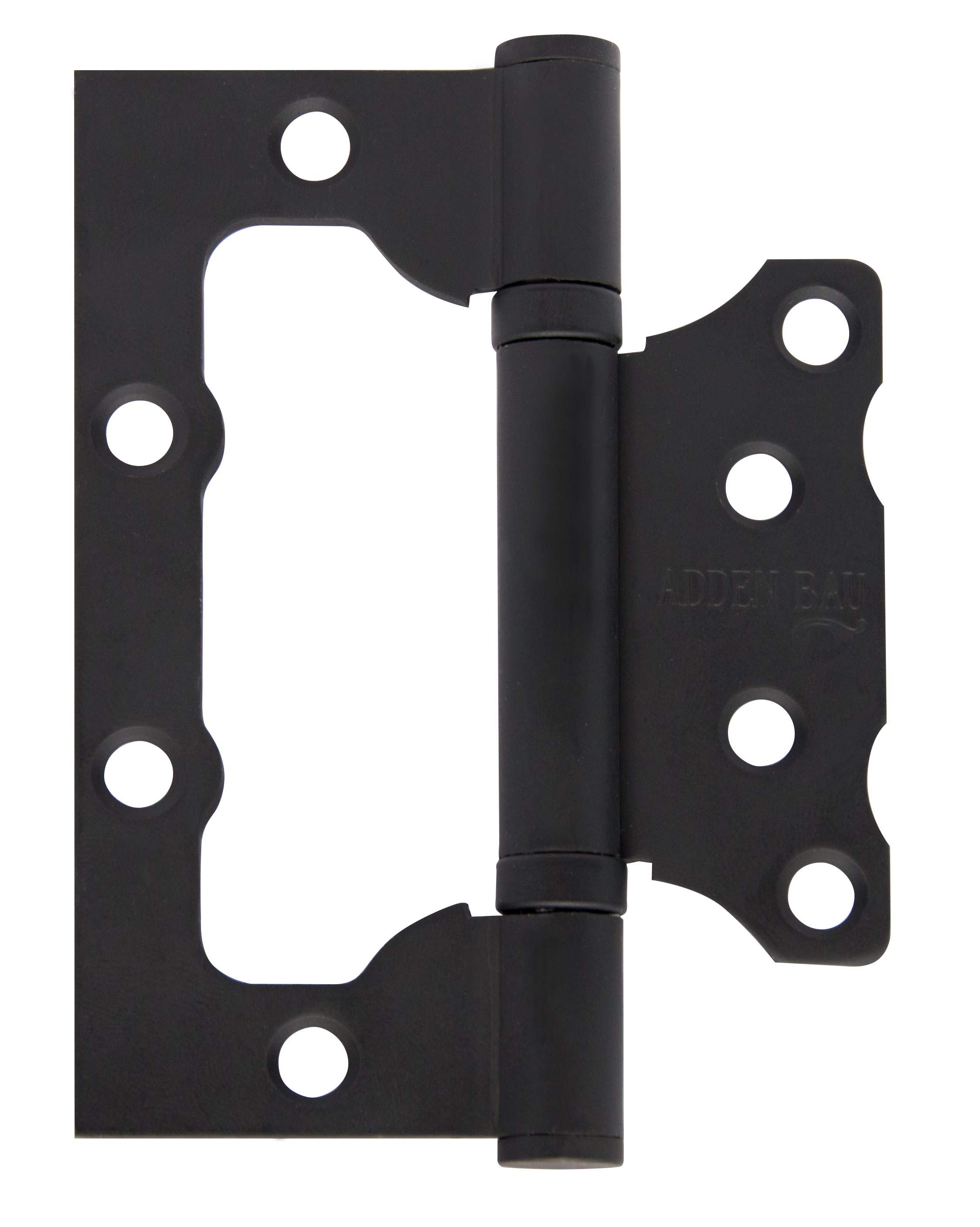 Петля дверная с 2 подшипниками( накладная) ADDEN BAU.100X75X2.5 BUT BLACK (цвет ЧЁРНЫЙ)