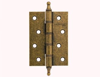 Петля дверная с четырьмя подшипниками ADDEN BAU. 100X70X2.5 4W AGED BRONZE (цвет СОСТАРЕННАЯ БРОНЗА)