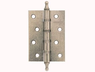 Петля дверная с четырьмя подшипниками ADDEN BAU. 100x70x2.5 4W AGED SILVER(цвет СОСТАРЕННОЕ СЕРЕБРО)