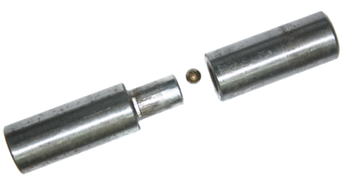 Петля гаражная с шаром Кунгур 16*80 б/п (70)