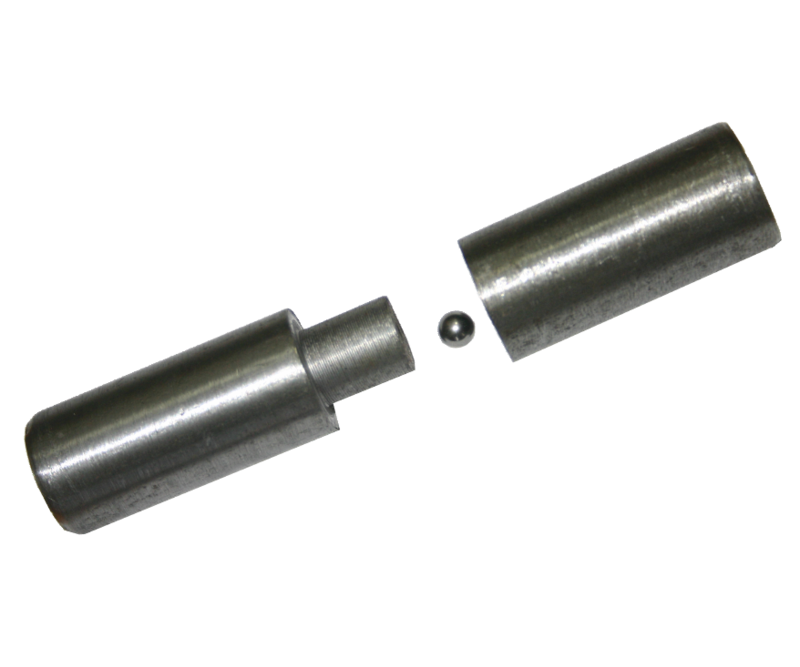 Петля гаражная с шаром Кунгур 25*140 б/п (14)