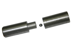 Петля гаражная с шаром Кунгур 28*160 б/п (10)